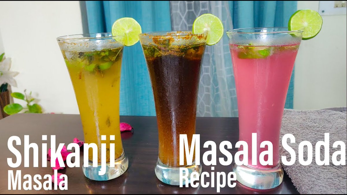 Masala Soda Recipe | Shikanji Recipe | Summer Cooler in 3 Different Ways | Best Bites

Recipe video link :- youtu.be/oCws4V4Eir0
#summercoolers #summerdrinks #masalasoda #shikanji