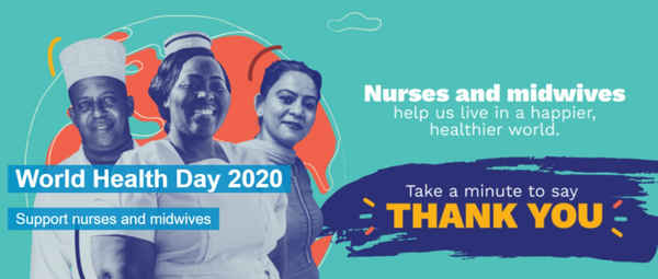DrOmkarrout's tweet photo. The tagline of World Health Day 2020 is ‘Support nurses and midwives’. #WorldHealthDay #7th_April #WHO #ROUT_Foundation https://t.co/byeUKWd3SX