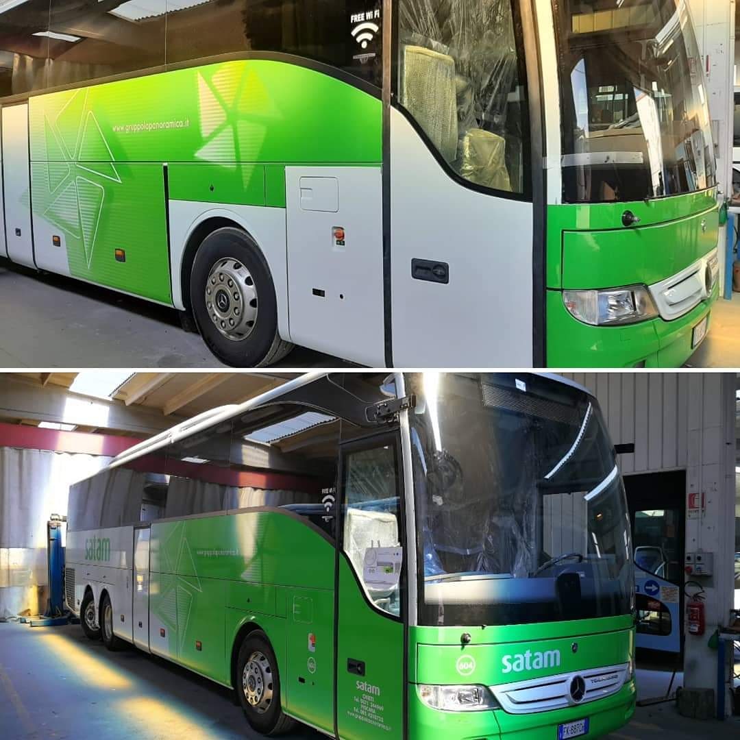 wrap_station's tweet photo. Anche in questi giorni difficili di emergenza, il dovere ci chiama. Vi dico la verità, non vedevo l'ora... 😄
#wrappingbus #wrapping #totalcovering #satam #setra #disidoroservicesrl https://t.co/H9126eHynW