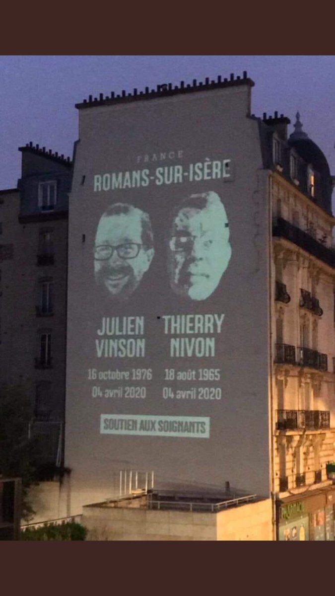 Hommage aux victimes de l’attaque de #RomansSurIsere sur un immeuble de <a href="/Paris/">Paris</a> 🙏 🙏🙏  Pour ne jamais oublier <a href="/TristanSarrat/">Tristan Sarrat</a> <a href="/Teufsk8/">Teuf ® </a> <a href="/PSaintAndre/">Philippe Saint-André</a> <a href="/igorjuzon/">Igor Juzon</a>