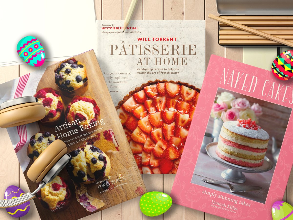 It's time for our #Easter #Giveaway!

We've got 3 marvellous cooking #books for you!

Follow, RT and comment with the correct number of easter eggs you see in the image so you can #WIN

Ends on 13/04 

<a href="/RylandPeters/">Ryland Peters & Small</a> #Competition #StaySafe #tuesdayvibes #GiveawayAlert #booklovers