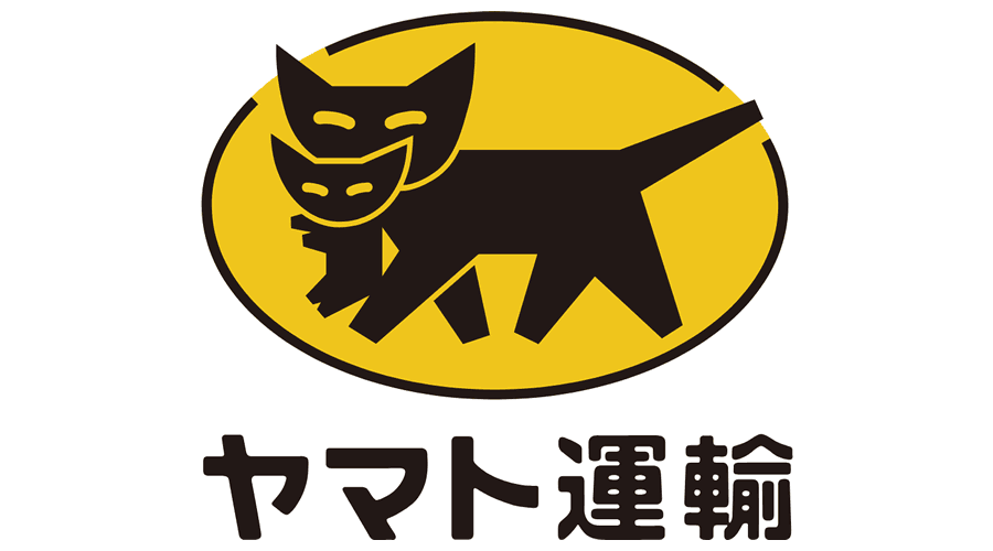 I was reminded today of the brilliant logo for the Japanese delivery company Yamato Transport. The black cat (kuroneko) carrying her kitten symbolises the care they will take with the items entrusted with them to deliver.