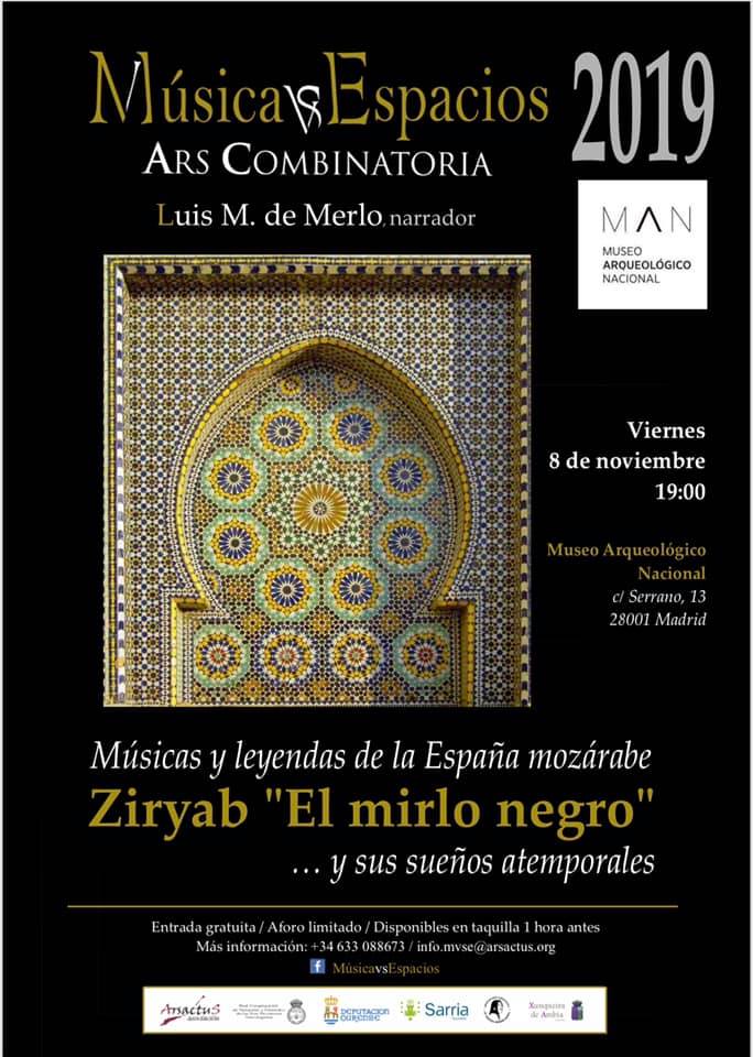 arsmvse's tweet photo. Ziryab "El mirlo negro" | Música medieval

@ArsCombinatori 
@MANArqueologico 

MvsE19 https://t.co/n7S59UOzv4