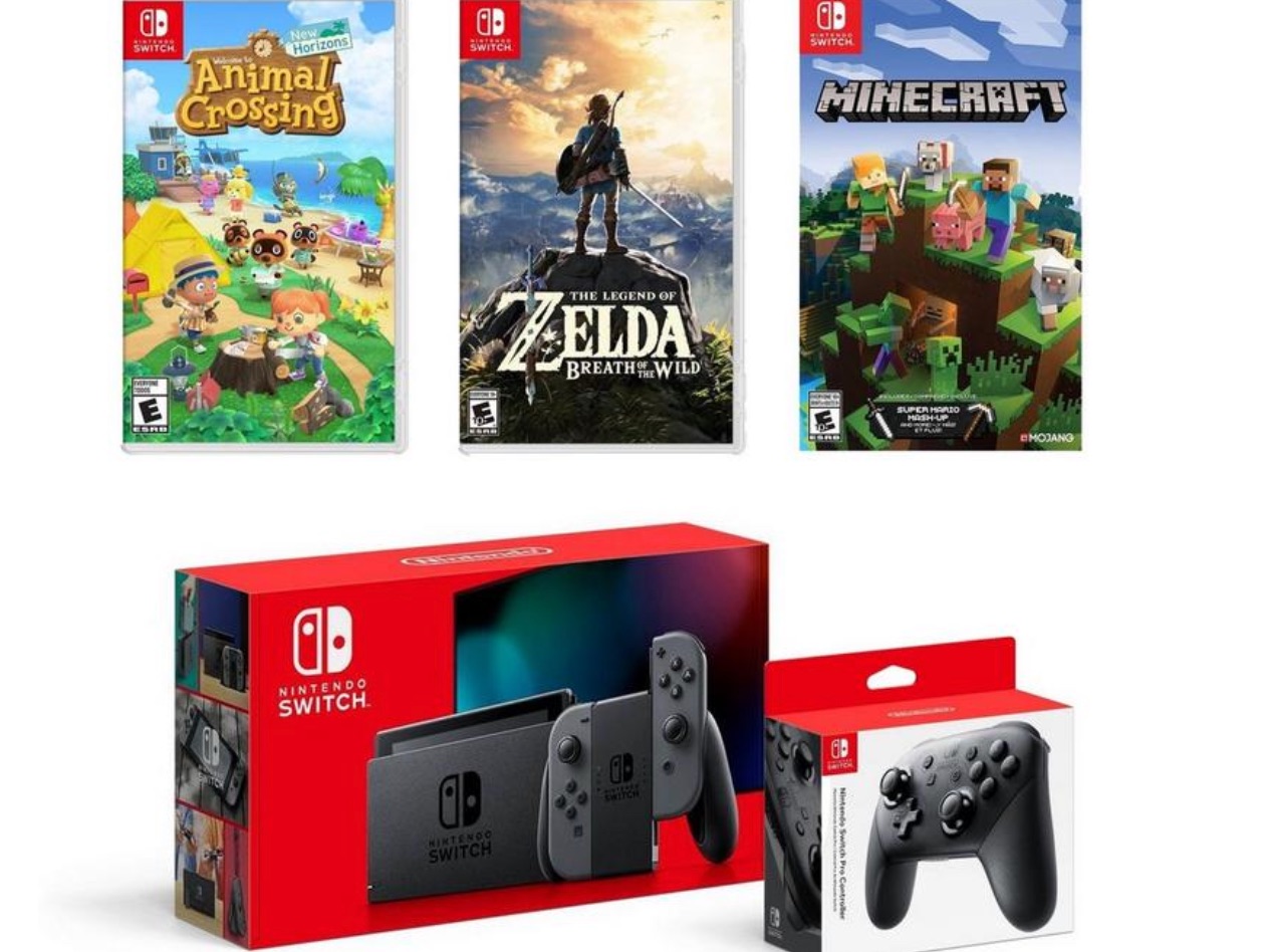 minecraft pro controller switch