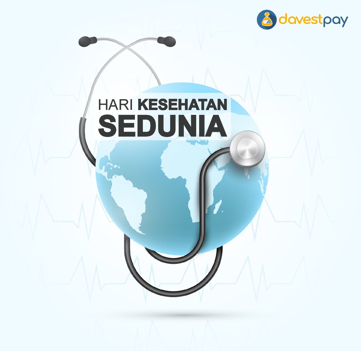 Selamat Hari Kesehatan Sedunia !
Diperingatinya Hari Kesehatan Dunia bertujuan untuk meningkatkan kesadaran masyarakat tentang pentingnya kesehatan. Marilah selalu menjaga kualitas hidup, karena masyarakat yang sehat merupakan modal terbesar tangguh dan kuatnya suatu  bangsa !