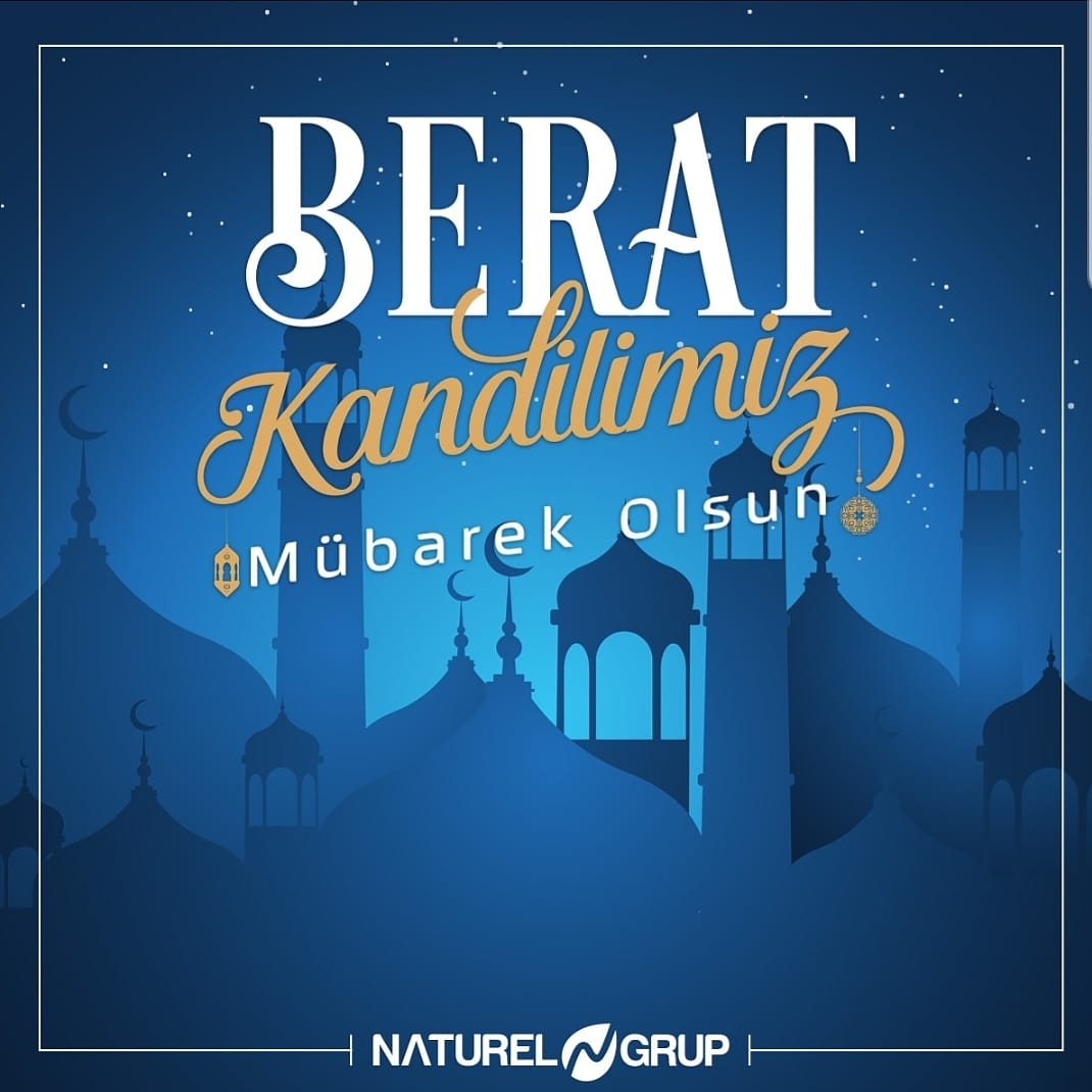 Tüm Müslüman aleminin mübarek Berat Kandili'ni kutluyoruz. #beratkandili #kandil #naturelgrupyemek #sağlıklıyemekler #topluyemek #catering #istanbul #kayseri #konya #üretim #yiyecek #mutfak #lezzet #yemek #foodblogger #foodphotography #foodpic #lezzetli #doğal #katkısız #naturel