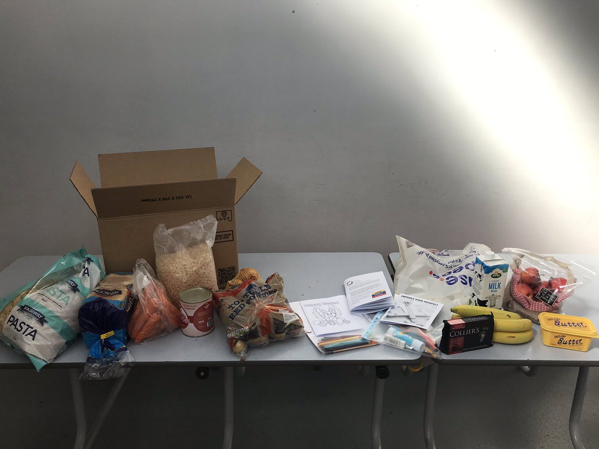 HanhamWoods's tweet photo. Proud that @HanhamWoods is hub for CLF South Glos academies ‘Food Box’ deliveries. Packing team working hard - deliveries start soon https://t.co/vHJ0rKJAcv