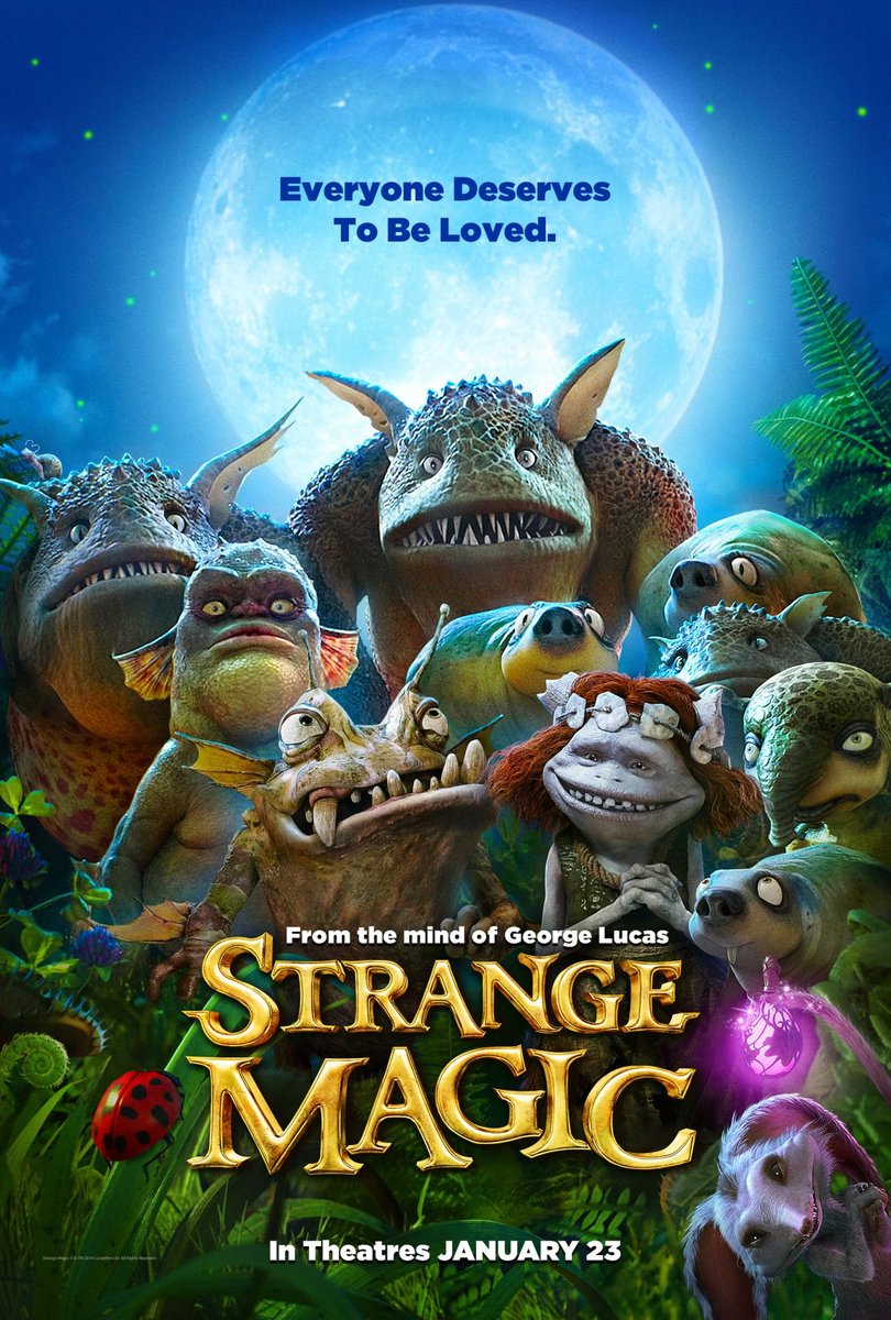 Il y a Strange Magic (2015), la dernière production de George Lucas avant qu'il ne vende Lucasfilm à Disney. Parait que c'est naze mais je dois le voir ^^