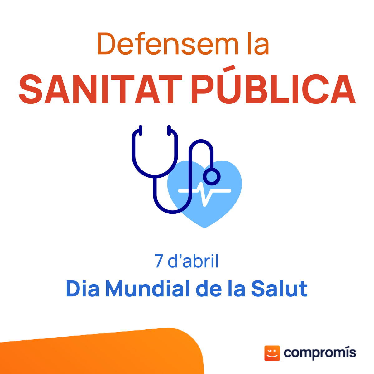 CompromisCS's tweet photo. Hui, #DiaMundialDeLaSalut, defensem la sanitat pública, ARA I SEMPRE.

Imagineu la crisi del #Covid19🦠 sense una sanitat pública, universal i gratuïta?

Necessitem una sanitat forta. Ara i sempre. https://t.co/YxygE8zek4