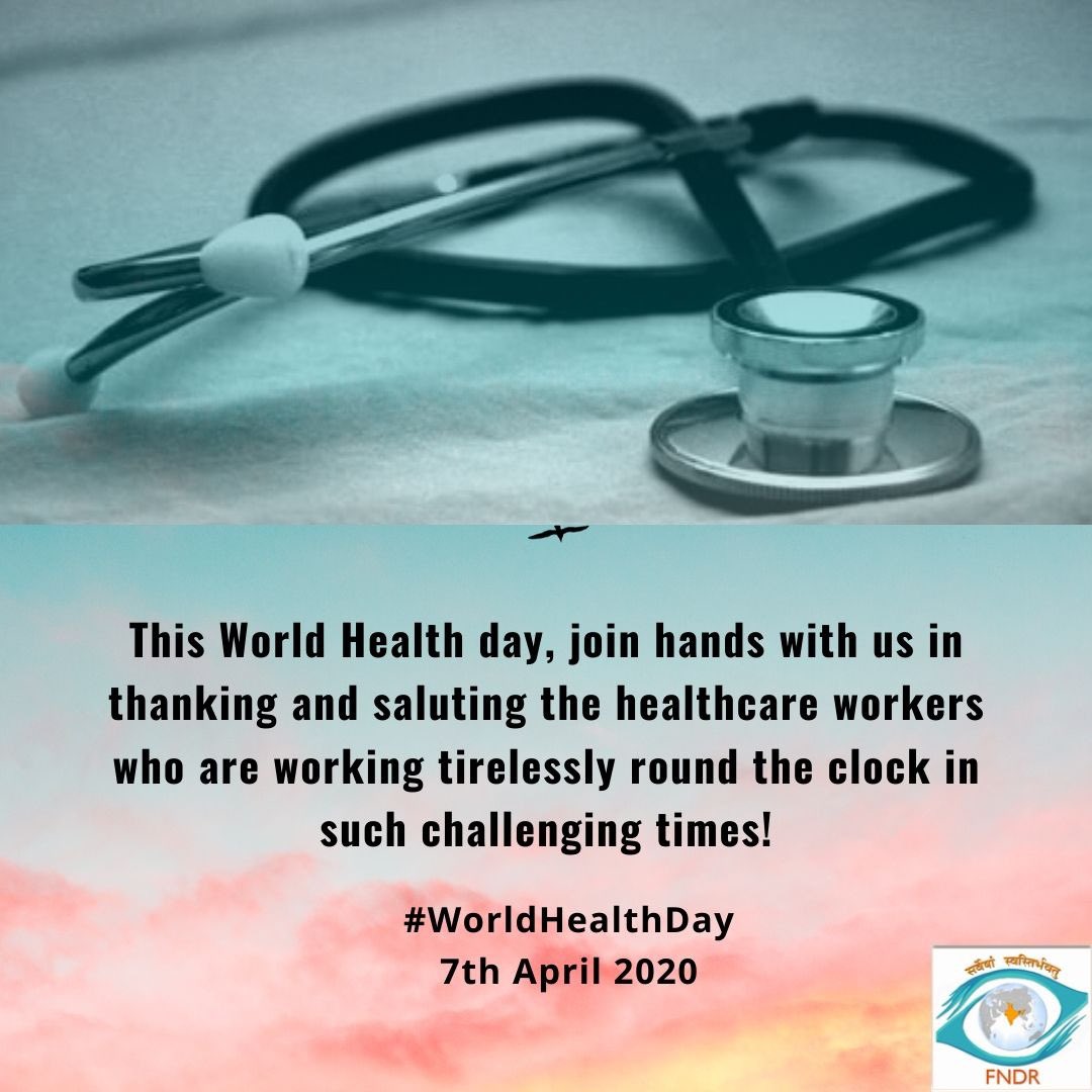 #WorldHealthDay2020 #HealthcareHeroes #HealthForAll
