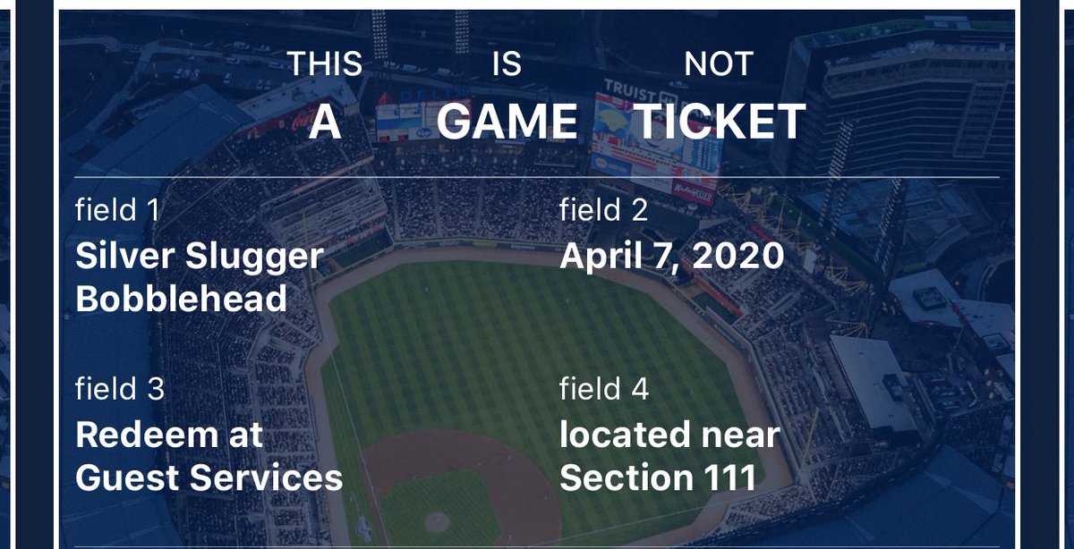 saalmanstrong's tweet photo. @Braves today would have been the day, just send us the bobble heads!!!!! https://t.co/Vg4hlDbkhS