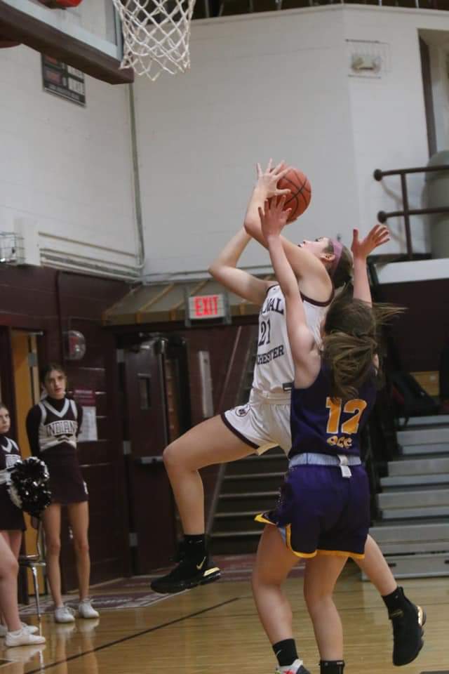 CWLadyIndians's tweet photo. Coming into the season we had high expectations for @kateratliff8 &amp; she stepped up all year! She saved her best effort for the District SemiFinal game where she led our team in scoring and extended possessions with offensive rebs! A very coachable player.
#LadyIndians
#WinTheDay https://t.co/HgvYFZenmV