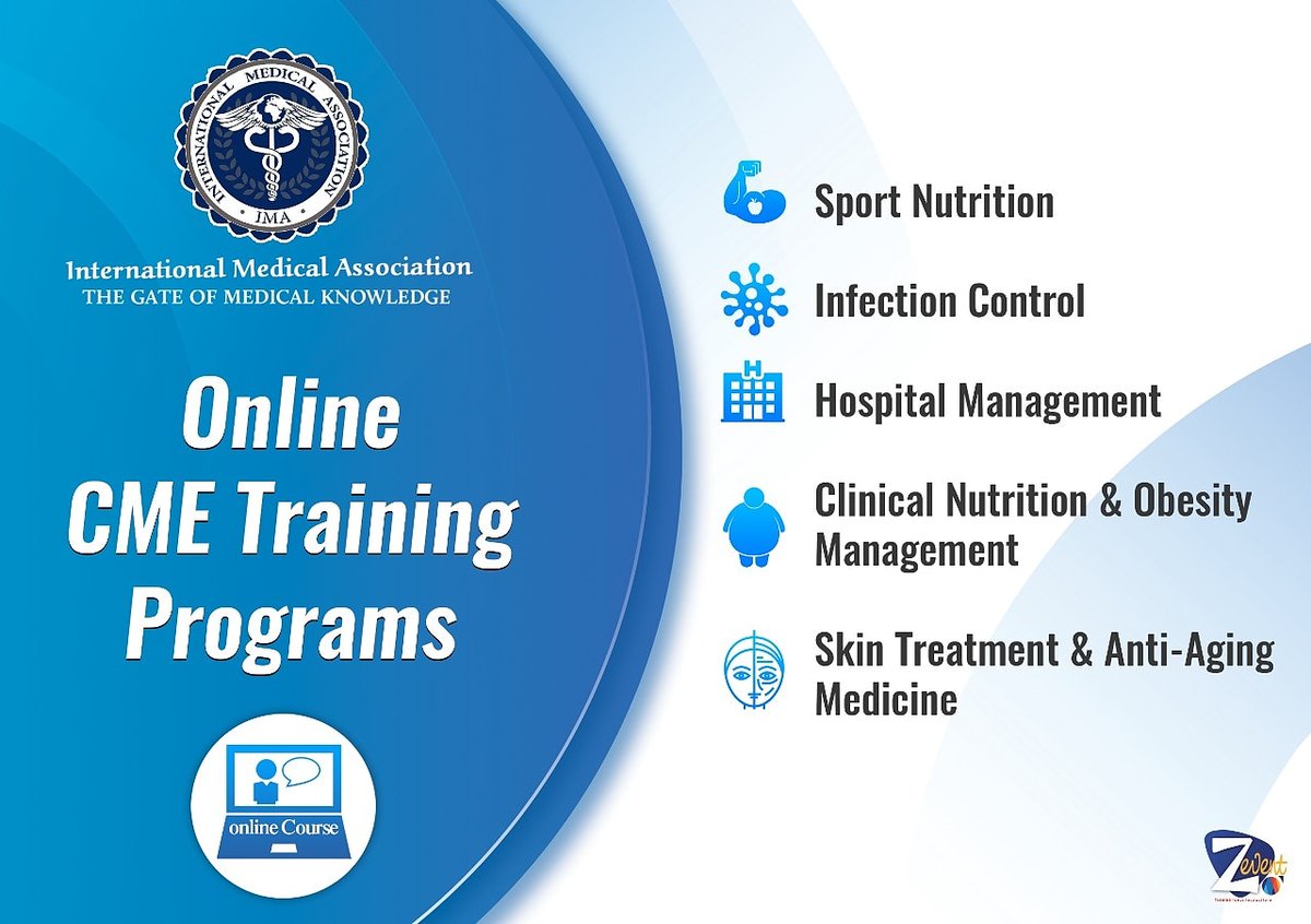 Check out our Hospital Management #ONLINE course

Register Now:
bit.ly/OnlineCMETP

or Call us on:
01064424378
01062627457
01102090396

#Staysafe #StayHome #Hospital #Management #DOVID_19
#Online_Courses #Zevent
