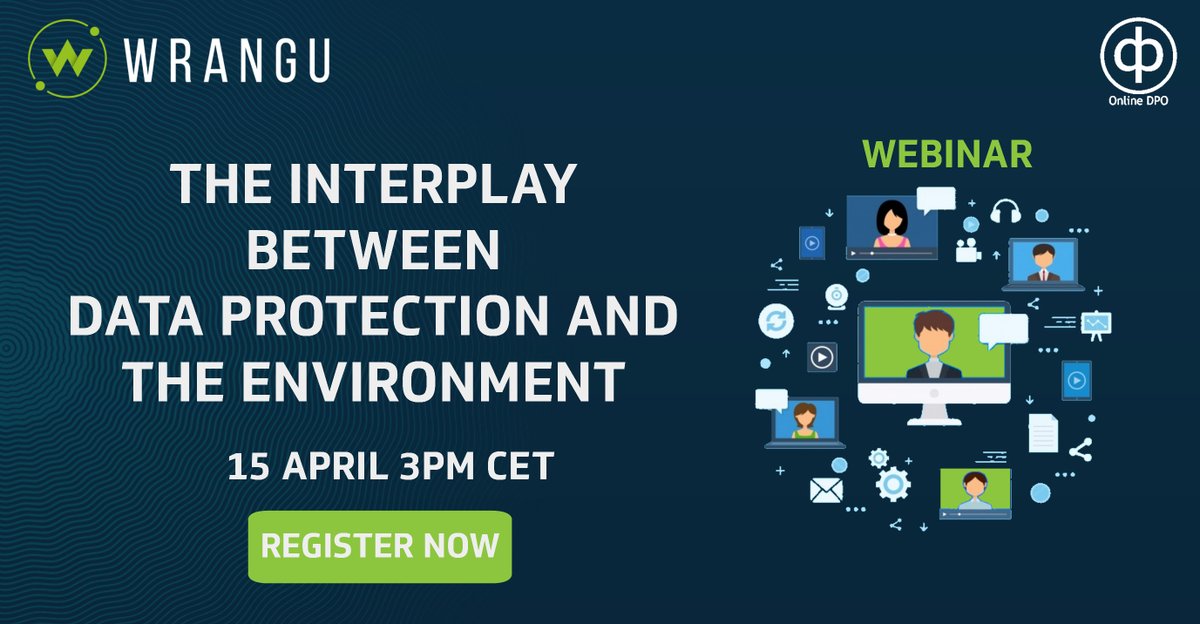 WranguGlobal's tweet photo. Join our #webinar to explore:
• How can technology help reduce the impact on the planet: working from home
• How can organisations &amp; society deal with 'black swan' events: COVID-19
• Emerging #DataPrivacy Laws
Register now👉 https://t.co/0bpS75fNdi https://t.co/k4S9IhC8kD