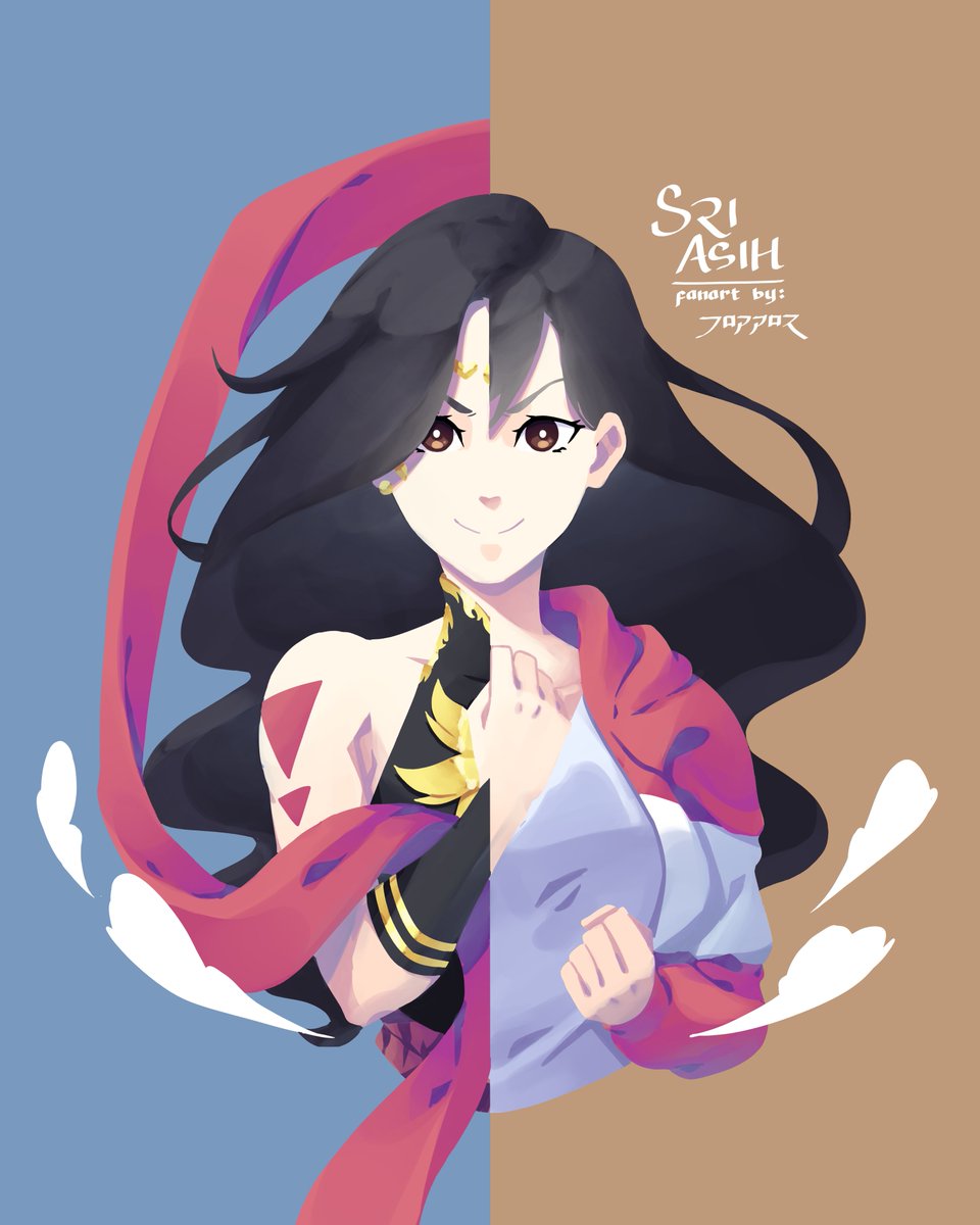 jappardraws's tweet photo. My entry for #sriasiharttribute !
Take me 2 days to finish it, got some problems but I have fun with it 😆

#sriasih #webtoon #comic #bumilangit #girl #fanart #animestyle #drawing #digitalart #illustration #artwork #artistontwitter #clipstudiopaint #wacom #dirumahaja #stayhome https://t.co/fVG4Axuru5