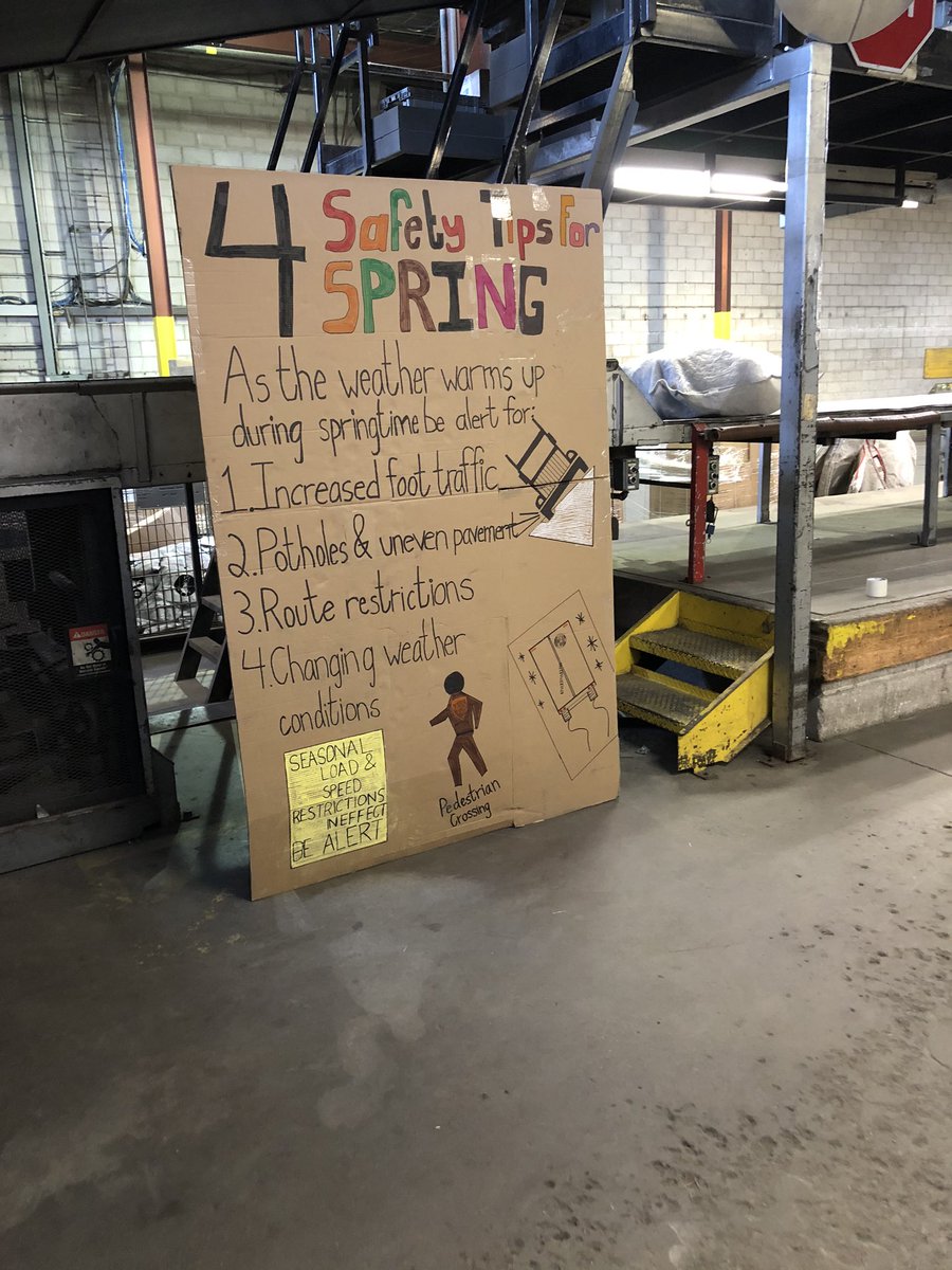 Weather is getting better. Reminder of Spring safety. <a href="/UPS_Airway/">UPS Airway</a> <a href="/RollyPayne4/">Rolly Payne</a>