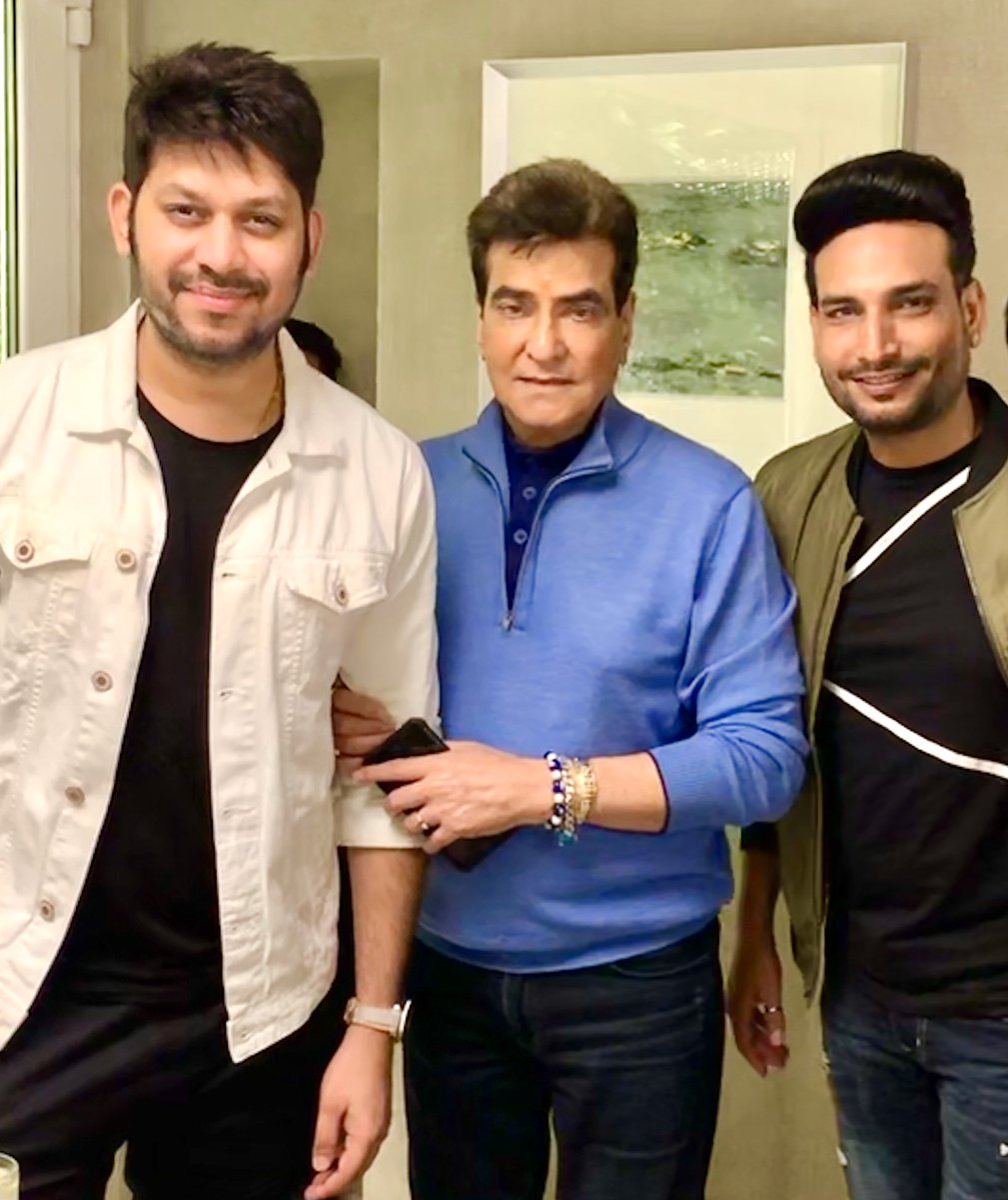 Amit Gupta (@amitguptamusic) on Twitter photo Wish u a very happy birthday #Jeetendra sir 🎂
May god bless u always #RadheRadhe
.
.
#Celebration #DreamGirl <a href="/writerraj/">Raaj Shaandilyaa (भारतीय हिन्दू)</a> <a href="/ektarkapoor/">Ektar Kapoor</a> <a href="/balajimotionpic/">BalajiMotionPictures</a> #JeetuJi <a href="/RuchikaaKapoor/">Ruchikaa Kapoor Sheikh</a> Wish u a very happy birthday #Jeetendra sir 🎂
May god bless u always #RadheRadhe
.
.
#Celebration #DreamGirl <a href="/writerraj/">Raaj Shaandilyaa (भारतीय हिन्दू)</a> <a href="/ektarkapoor/">Ektar Kapoor</a> <a href="/balajimotionpic/">BalajiMotionPictures</a> #JeetuJi <a href="/RuchikaaKapoor/">Ruchikaa Kapoor Sheikh</a>
