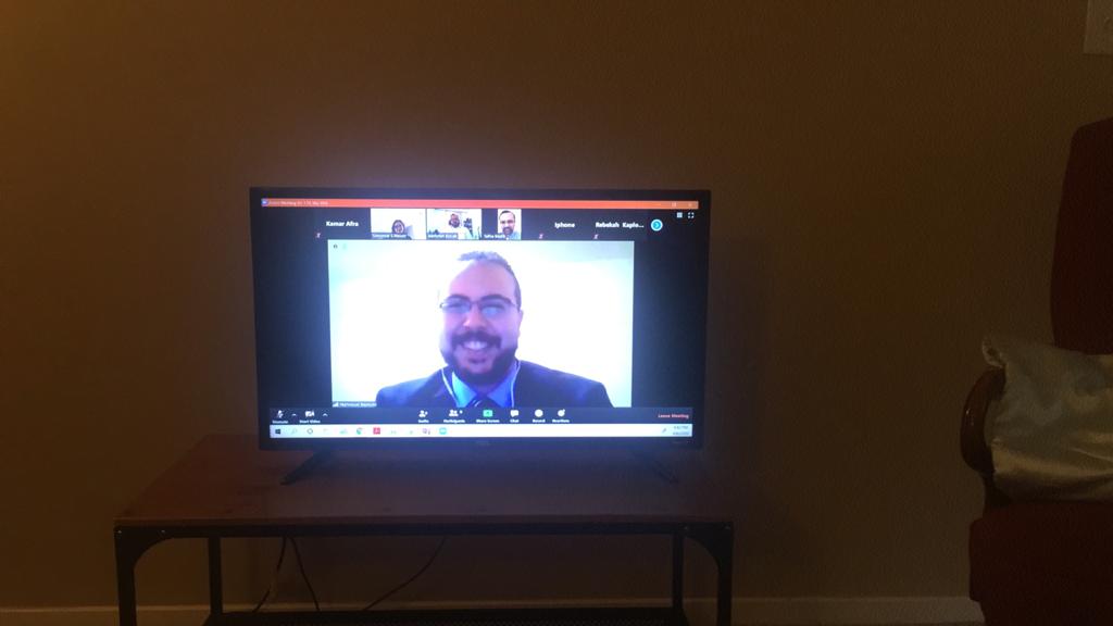 Mbayoumimd's tweet photo. Praise to Allah! I've passed my oral defense yesterday and obtained a master's degree in epidemiology from @uthsc.
Past 2 years were some of the toughest years of my life to do residency and master's at the same time! Thanks #CGHS!
#OralDefense #zoom #pandemic #COVID19 #UT https://t.co/4OLGV1wX45