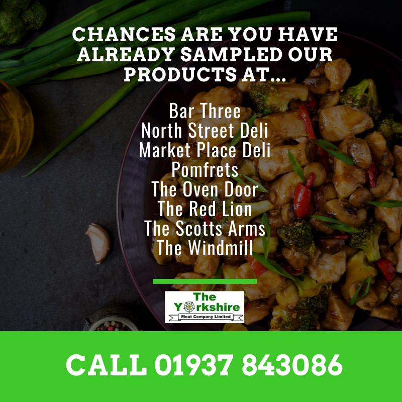YorkshireMeatCo's tweet photo. Eaten in one of these amazing places in town? Then you will have already sampled our delicious cuts of meat in one way or another! @Bar_Three #NorthStreetDeli @marketplacedeli #Pomfrets #TheOvenDoor #RedLionWetherby @scottsarms @ThewindmillInn1 - https://t.co/3Xyc8ympTc #wetherby https://t.co/SWL0wqKOg7
