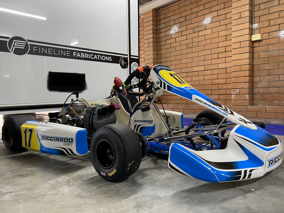 smclaughlin93's tweet image. The virus hasn’t allowed me to drive my kart, but damn she still looks pretty! #KZ2 #karting