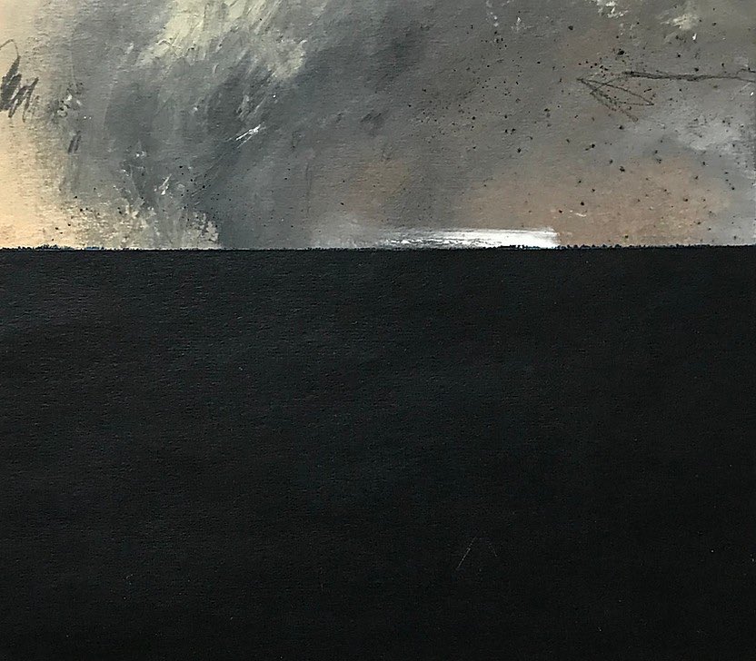 Gallery57art's tweet photo. Mark Stopforth - Stormfall and Stormfall III, oil, chalk and pencil on paper, framed size 37x35 cm, £420 each. Available for worldwide shipping. 10% of my commission on all sales to NHS until May 9 when Elements: air water ends. Browse online show. #markstopforth #mixedmedia https://t.co/V3JsjDBeAY