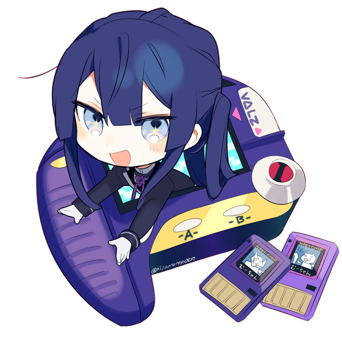 「エグゼ実況嬉しい #長尾百景 」|にじゅ(ニナハチ) 「オカルトーク!」3巻発売中のイラスト