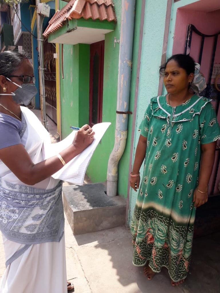  #Thread On  #COVID2019 Containment Plan in Chennai. 1) Mass Active Surveillance- Around 2500 houses around 'case positive houses' are already being surveilled on a daily basis for  #Covid19 related symptoms . Done by Corp DBC workers, UHN's, Anganwadi workers etc.