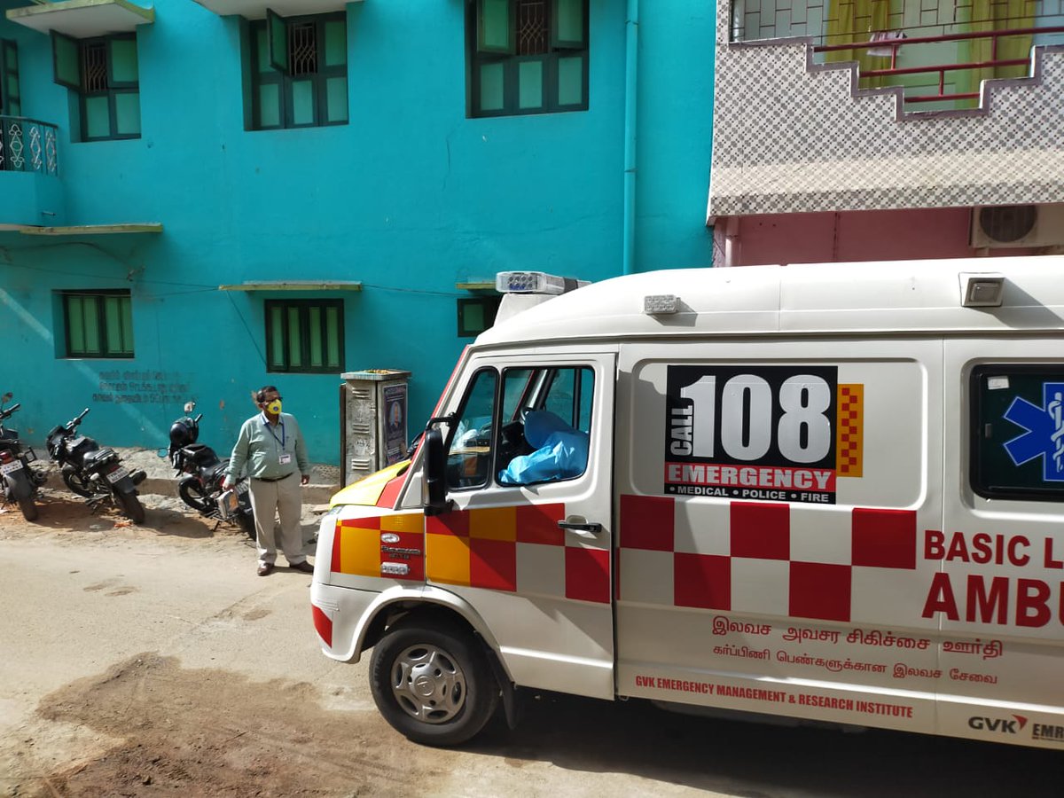 These ambulances are designated ambulances and fumigated and disinfected after each such transport. They are used exclusively for transport of possible  #COVID2019 patients.