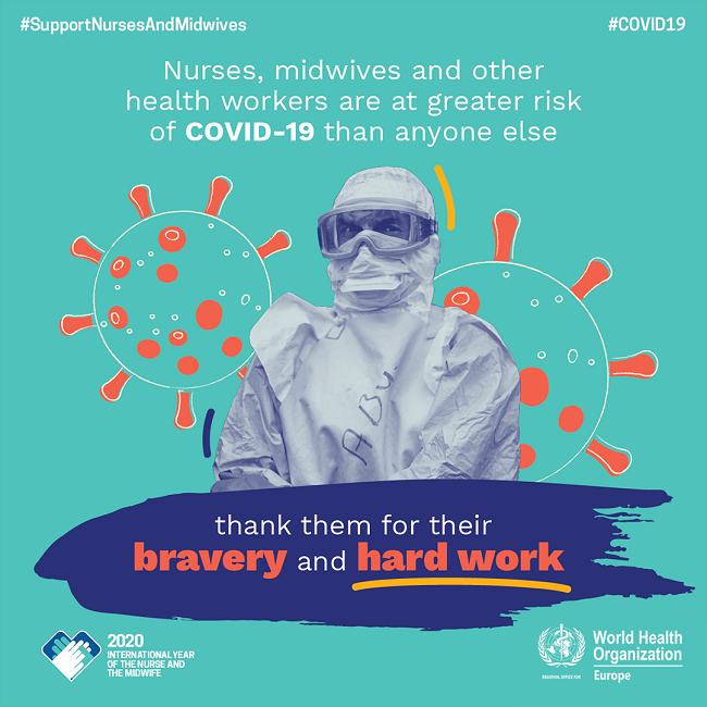 Covid19Fca's tweet photo. Today on #WorldHealthDay we thank all the nurses, midwives &amp; health workers putting themselves at risk to keep us safe from #COVID19. Our #PPE tip sheet for #NHS #frontlineworkers is now live.  Find out more https://t.co/nNsEw365pm https://t.co/NW3pbaDcZA