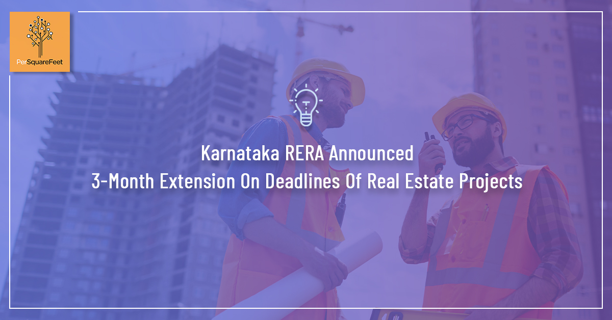 persquarefeet's tweet photo. After Maharashtra RERA, Karnataka RERA also announced a 3-month extension on all registered real estate projects which had completion deadline on or after March 15, 2020.
#RERAupdate #KarnatakaRERA #constructiondelay #realestatedeadline #banglaroerealestate #persquarefeet https://t.co/YgYphVTq9p