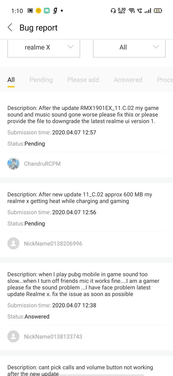 anshulsinner's tweet photo. @realmemobiles @MadhavSheth1 
Everyone is facing this audio issue in Realme X after the latest update.
I have sent email to service@realme.com as well. But no solution. Can anyone fix this??? https://t.co/MFxj7R5E2f