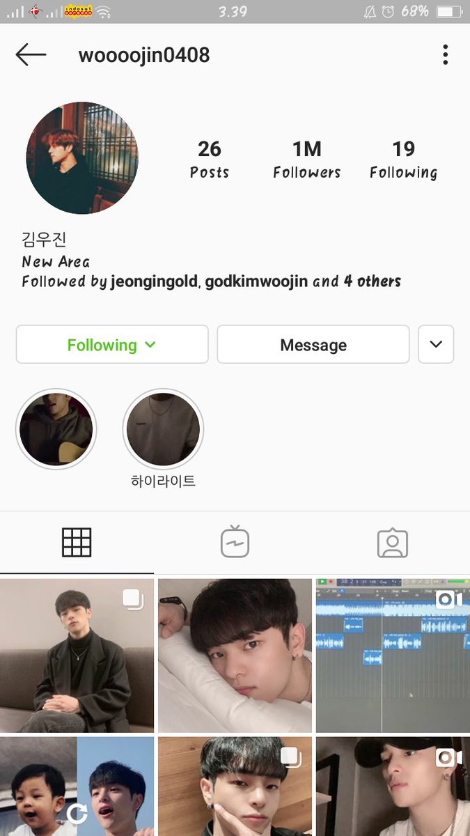 Stoled the picture, sorry :cBut happy 1M  @woooojinn ! #WOOJIN04081MPARTY< end of thread >