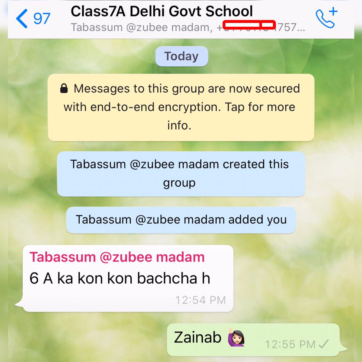 rahiskhan77's tweet photo. what a idea sir ji.. @msisodia
मेरी बेटी 7th क्लास में है दिल्ली सरकार के स्कूल में , टीचर व्हाट्सप्प के जरिये अपनी क्लास के बच्चो को पढ़ा रही हैं |
#StudyInLockdown
@AamAadmiParty https://t.co/byQAdxsZme