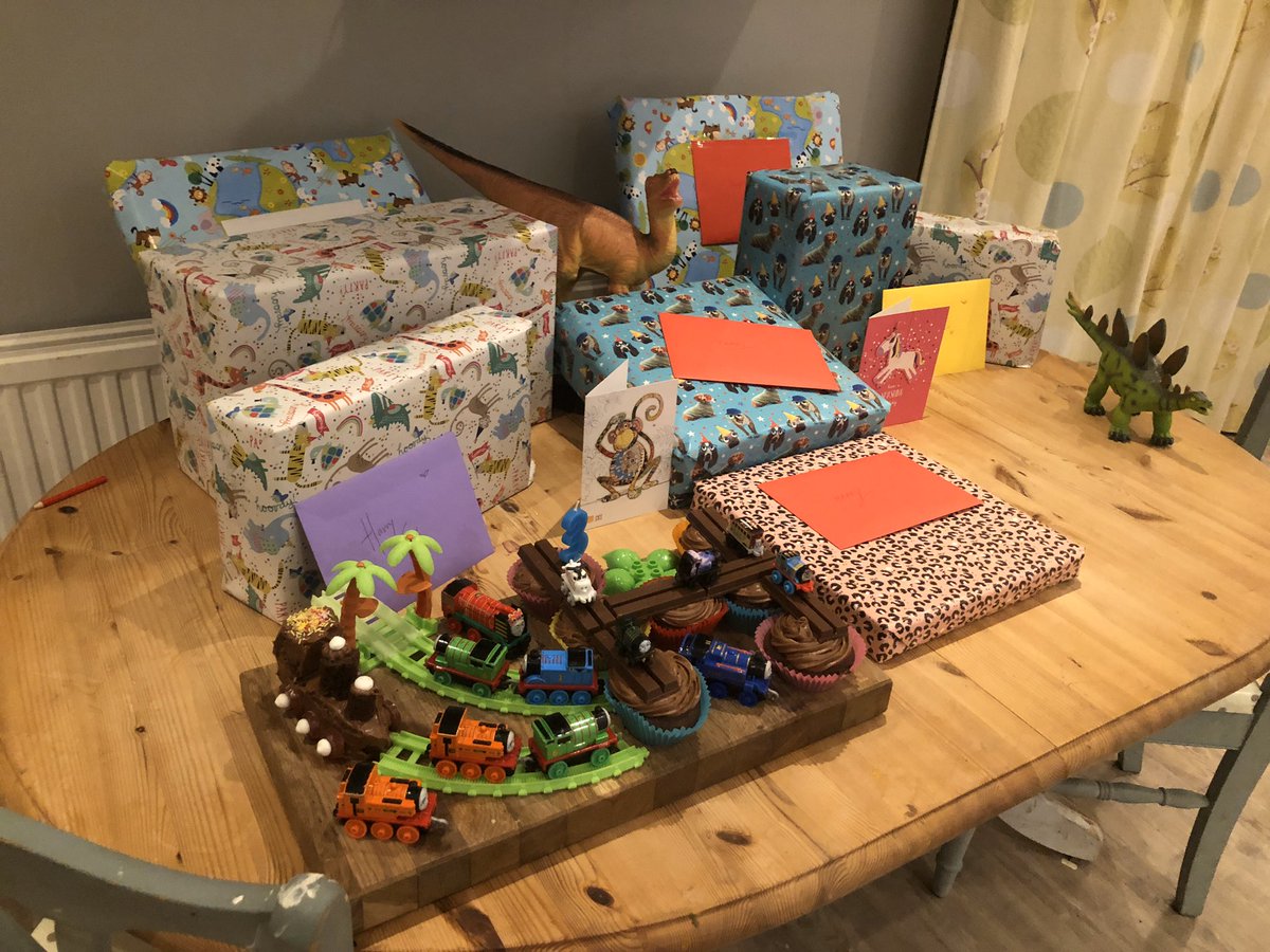 Our normal cake maker is my sister Inlaw.... <a href="/HollieCradduck/">Hollie Cradduck</a> and I had to get inventive with their toys! Cooking when they were asleep. Homemade birthday cakes #Quarantine #lockdowneffect #twinsbirthday