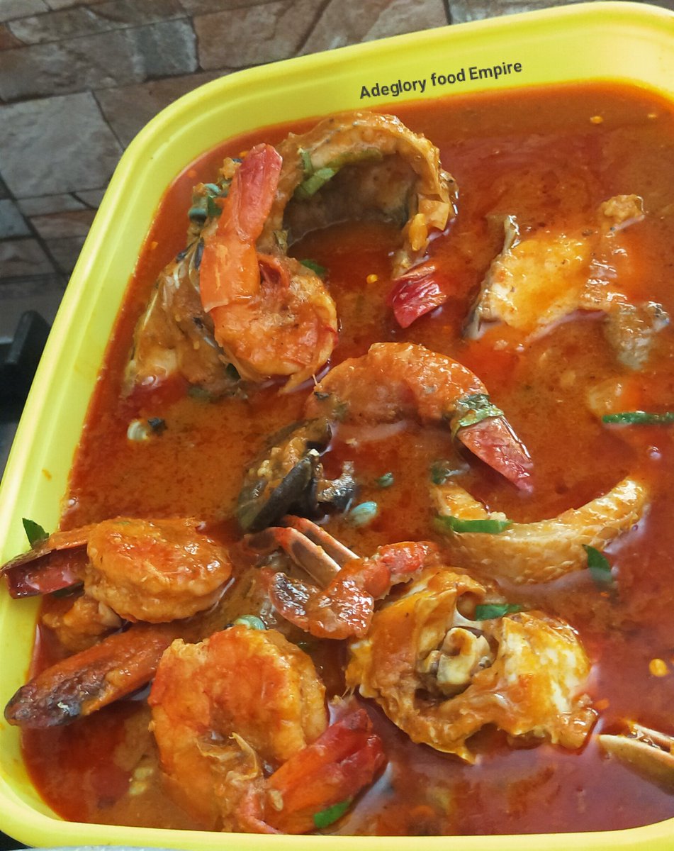 conffessor's tweet image. Efik fisherman soup
