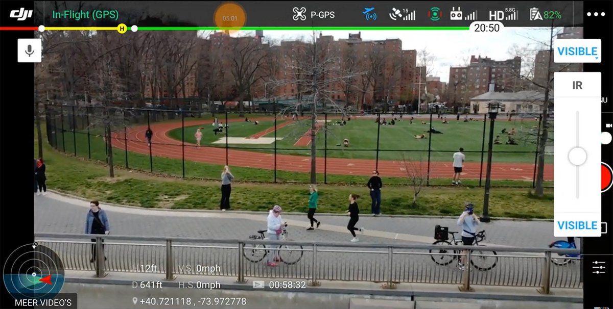 Politie New York onderzoekt mysterieuze drone die opriep tot social distancing | Dronewatch..
