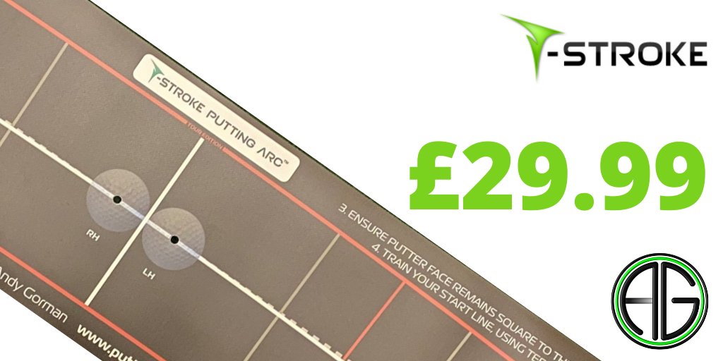 AndyGormanPASS's tweet photo. Get your putting stroke on the right path with the
T-Stroke Arc Mat
Perfect for indoor practice!
Purchase today: https://t.co/3DKhEoD3gg
golf@andygorman.com
#guarantee #golf #golfcoaching #golfpractice #golfputting #shortgame #Tuesdaythoughts #1putt #arcmat https://t.co/ggJmls0UGU