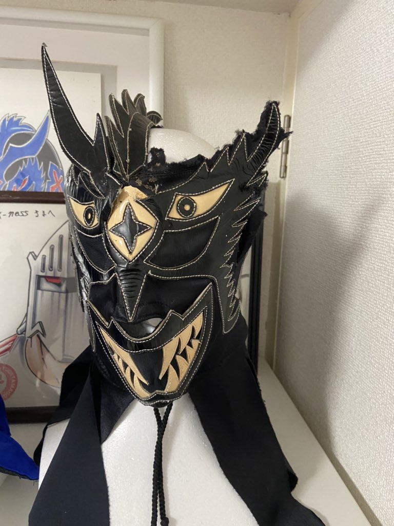 ドラゴンゲート 闘龍門 ドラゴンキッドサイン入りプライベートマスク