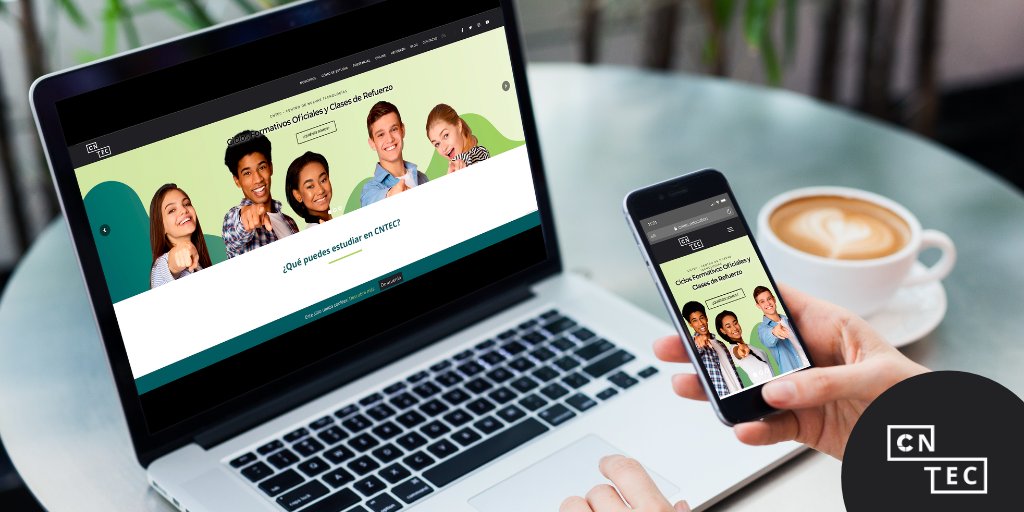 cntec_fp's tweet photo. ¡CNTEC estrena nueva web! 🖥️ Visitala y mira toda la oferta formativa de #FP del ámbito sanitario y sociosanitario que tenemos preparada para ti 👉 ¡Títulos 100% oficiales y propios! ✅ Más info ➡️ https://t.co/jq7RqgyGyU https://t.co/JnvbB6fFLc