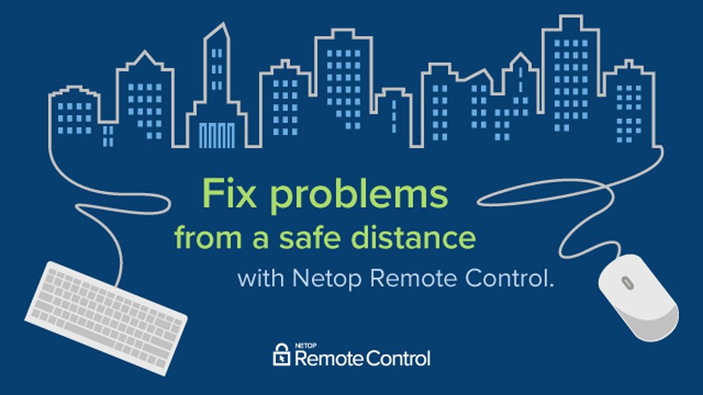 Remote work is putting a strain on businesses around the world. Netop has the technology to help scale up your remote workforce, while dealing with the challenge of ongoing security concerns. See how Netop can help during these turbulent times. buff.ly/2RkjiSl
