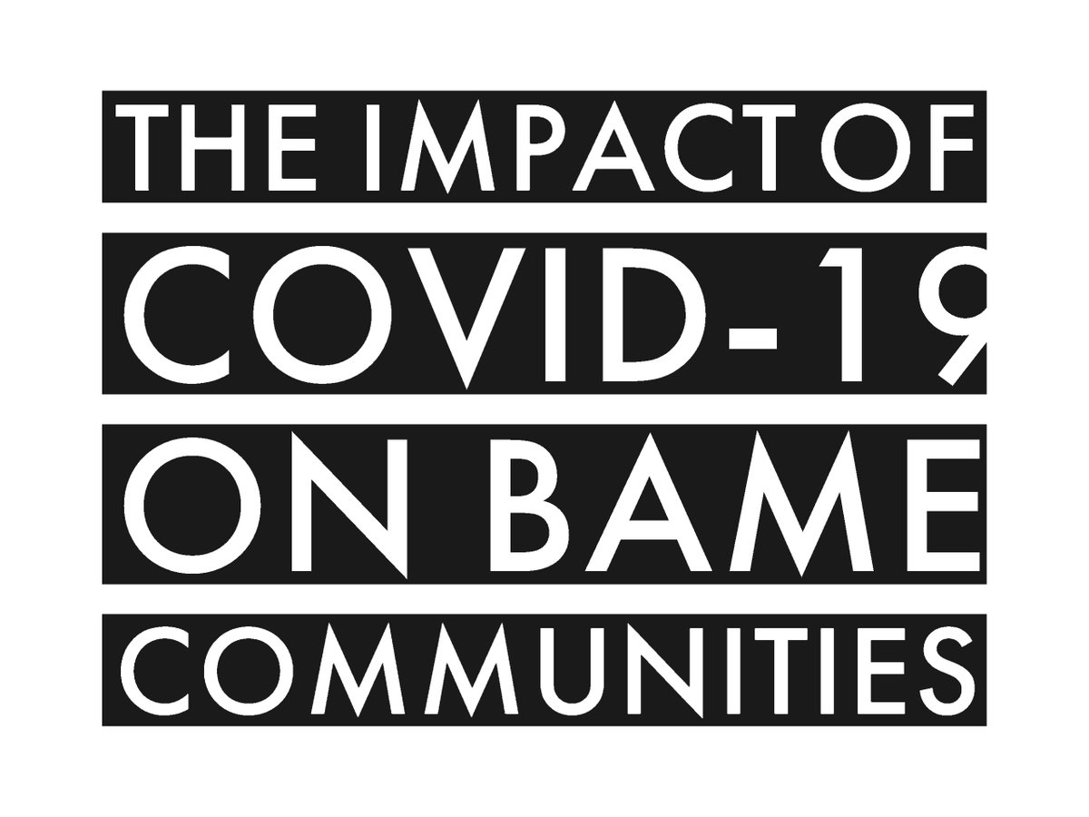  #CharitySoWhite  #COVID19 Paper - In Depth Health Inequalities:BAME groups remain over-represented in the “at-risk” communities identified by the Government, which is concerning given the racialised access and treatment within the UK health system. 1/