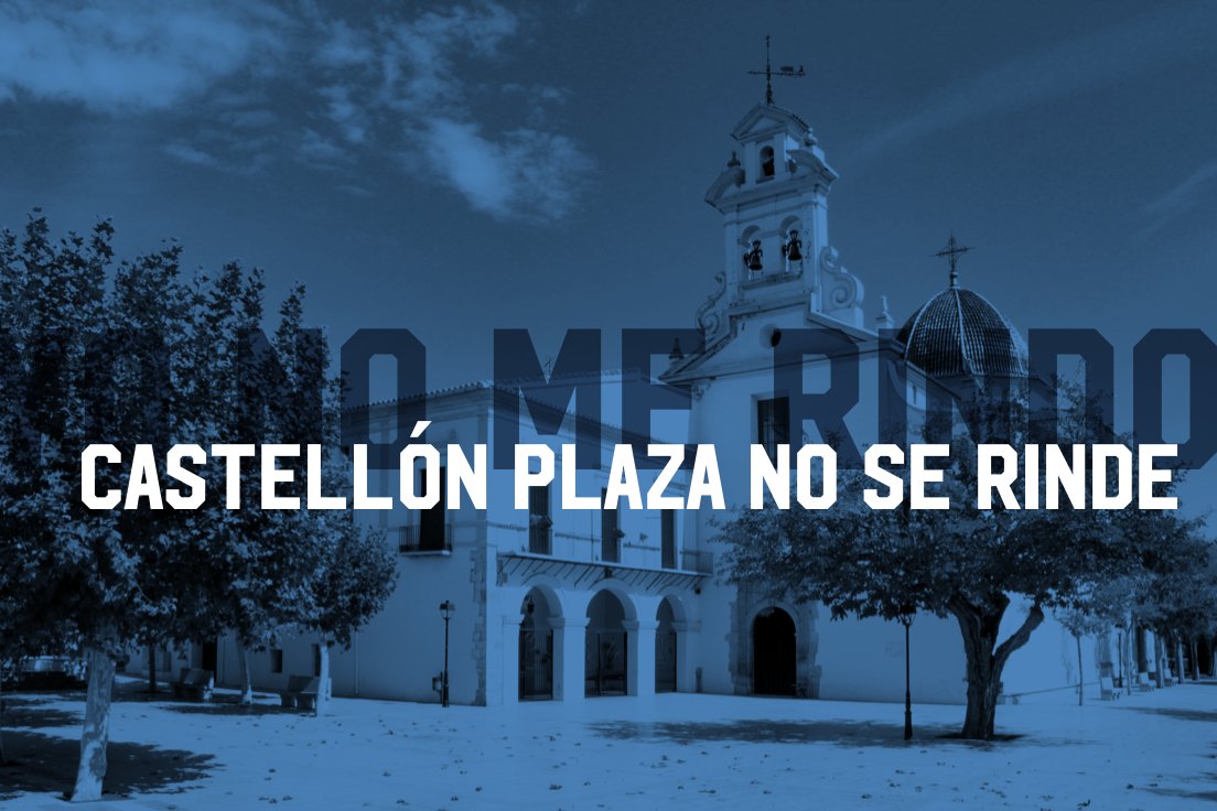 📌  <a href="/PlazaCastellon/">Guille Plaza Castellón</a> no se rinde y mucho menos ahora: tenemos claro que #salimosdeesta y por eso lucharemos hasta el final. 💪

👉 castellonplaza.com/cp-noserinde 

#CastellonPlazaNoSeRinde