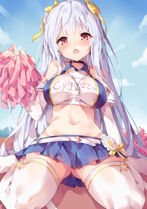 チアしぐえっちだ・・・ #アズールレーン 
