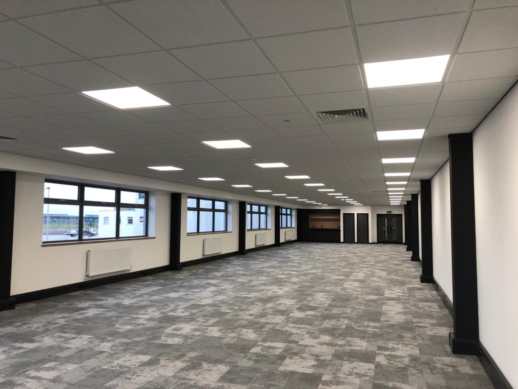 #Ceilings #Partitions &amp; #Plastering works are now completed at The Quadrant project for <a href="/CaddickGroup/">Caddick Group</a>
