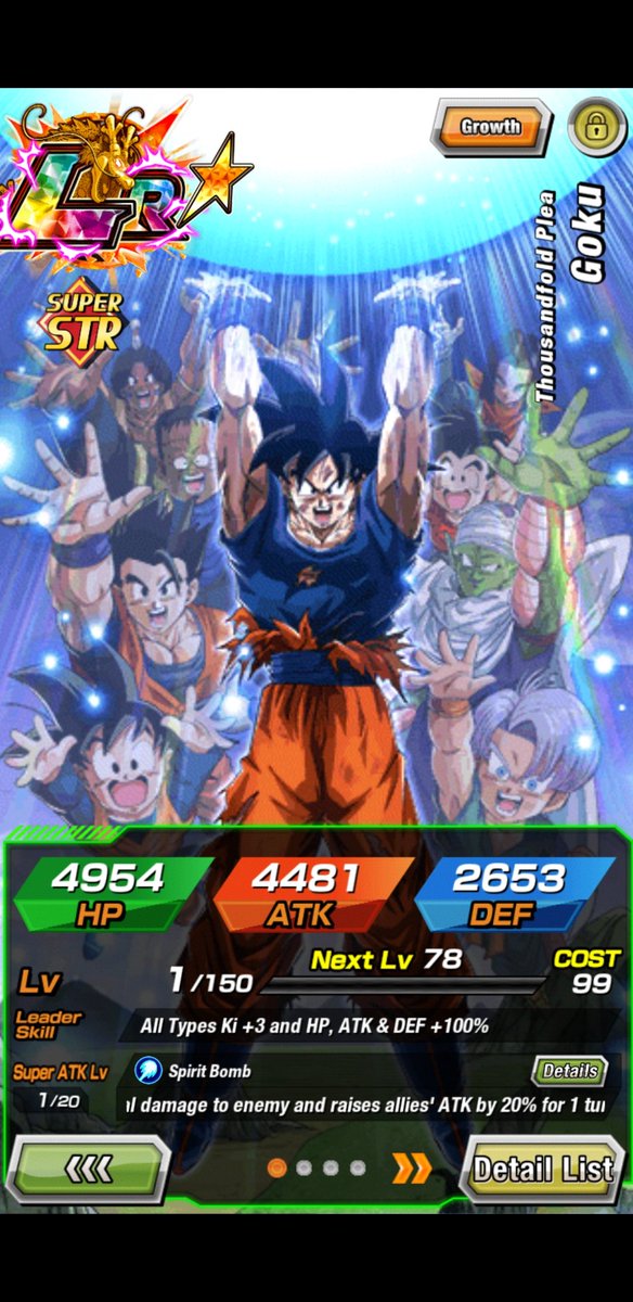 AikaDrummer's tweet photo. Finally!
#Dragonball #DragonballZ #DokkanBattle #DokkanBattleGlobal #LogIn1000 #ThousandDays #Legendary https://t.co/wZQApoCPGU