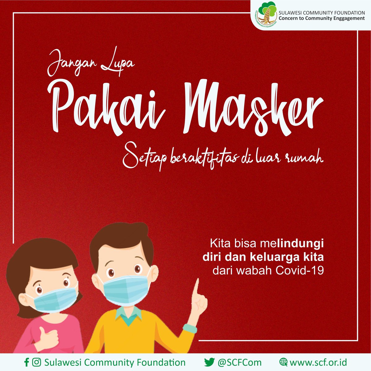 SCFCom's tweet image. #PakaiMaskerCekalCorona #pakaimasker #PakaiMaskerCegahCorona #COVID19indonesia #COVID19