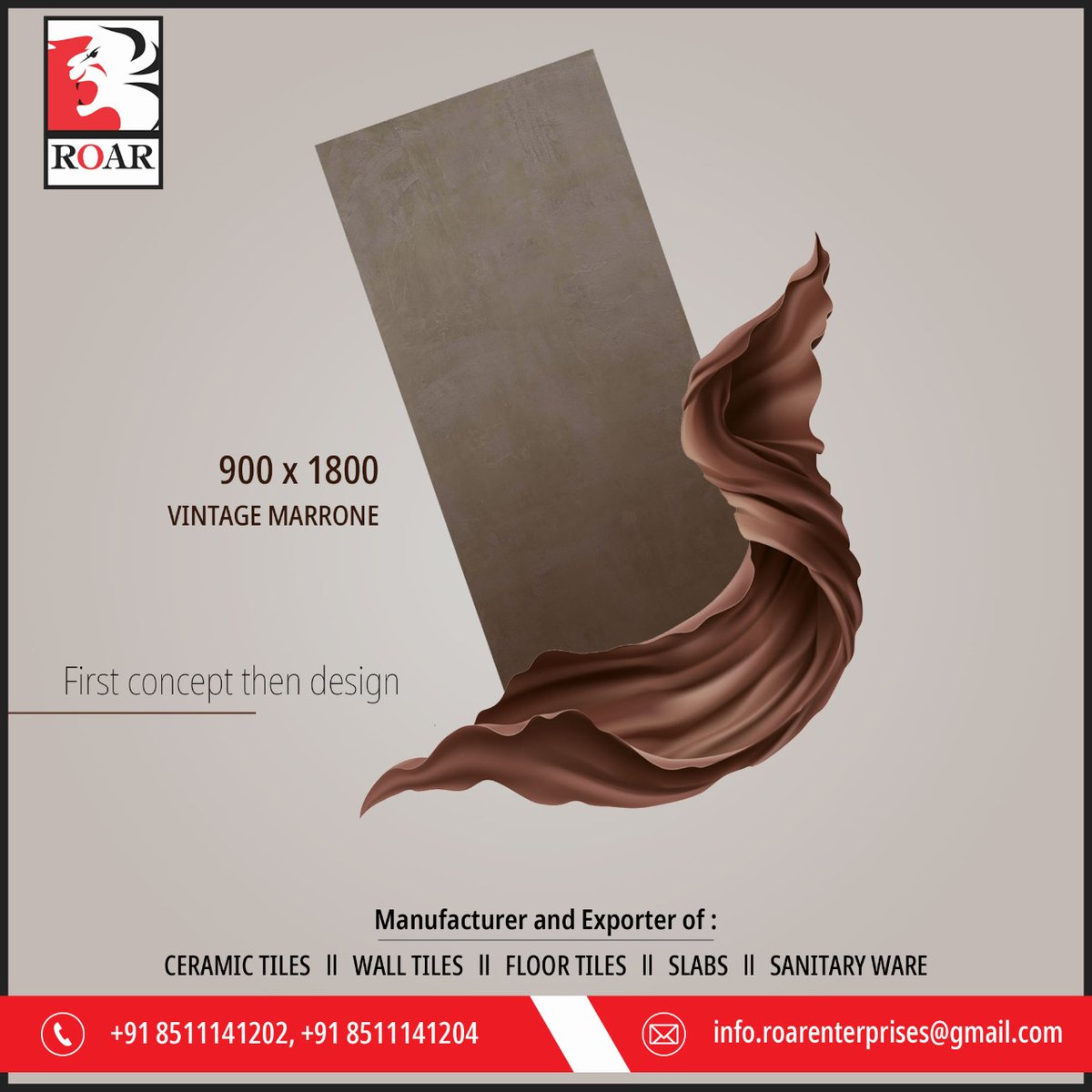RSanitaryware's tweet photo. #ROAR #VitrifiedTiles #PorcelainTiles #porcelain #CounterTops #Marble #ceramic #PorcelainSlabs #Slabs #gvt #pgvt #Porcelain #tile #Facade #tiles #HomeDecor #Manufacturers #Exporter #Morbi #India #Kitchen_Countertops #GVT #PGVT
Website - https://t.co/fax5rmVW5x https://t.co/boFz148QiG