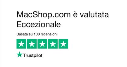 macshop_com's tweet photo. Abbiamo raggiunto 100 recensioni su @Trustpilot.

Ringraziamo tutti i nostri clienti, per questo traguardo.

#macshop

https://t.co/ADRgFVhcg3 https://t.co/0fkhImlIUL