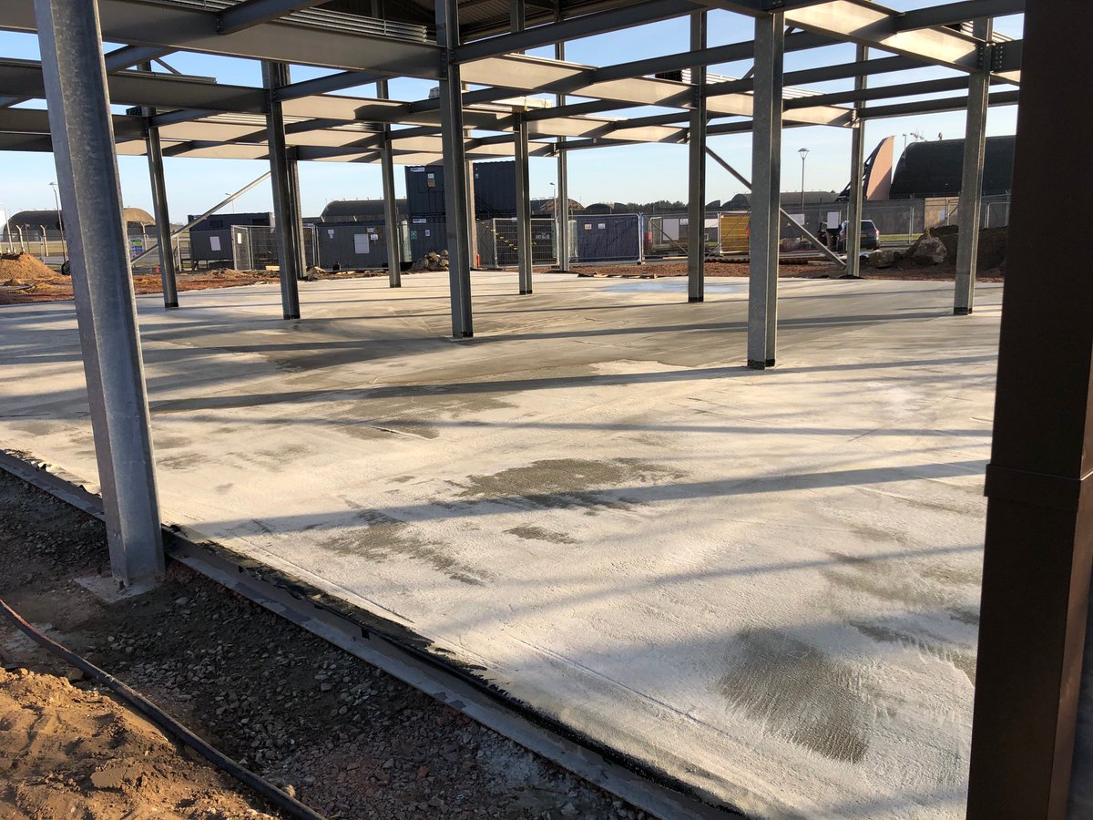 WorkspaceTech's tweet image. Our team have been busy laying the foundations on our latest defence data centre build project. Good job team! #missioncriticalinfrastructure