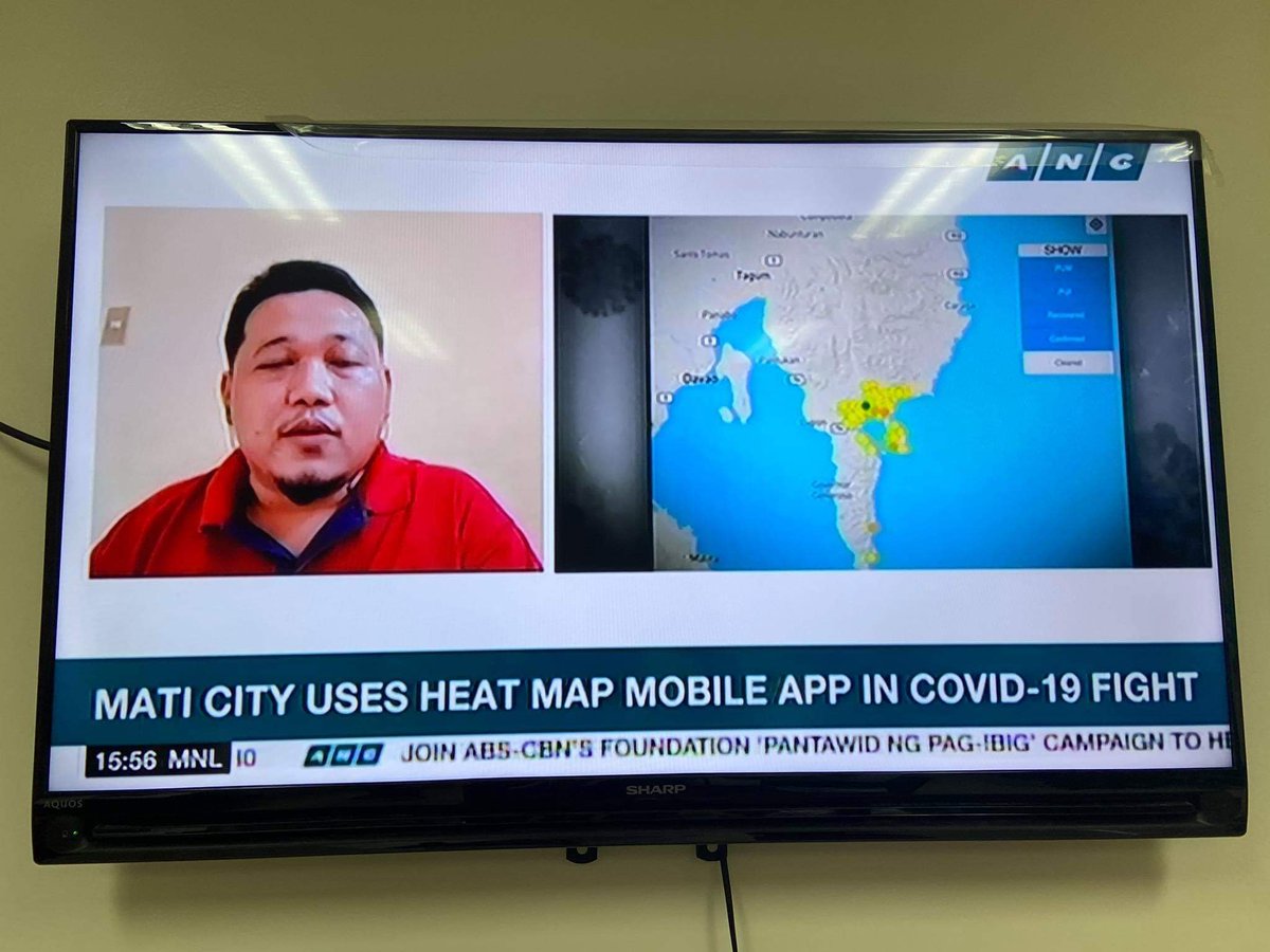 spermwhale0209's tweet photo. Mati City's HEAT MAP MOBILE APP.
Featured in @ANCALERTS #COVID19PH #MakeItMati https://t.co/MG9J5dI2m2